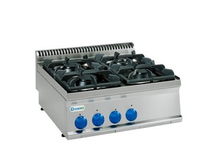 Tecnoinox PC70G7 - Плита газовая 4 конфорки